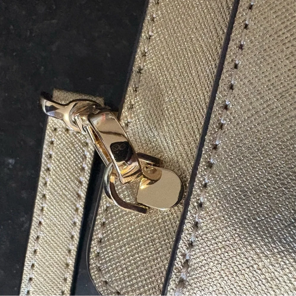 MICHAEL KORS Jet Set Travel  Leather Crossbody Authenticated